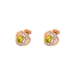 Picture of Peridot and CZ earrings