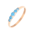 Picture of CZ gold ring