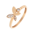 Picture of CZ gold ring