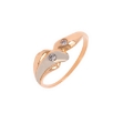 Picture of CZ gold ring
