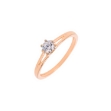 Picture of CZ gold ring