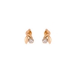 Picture of CZ gold earrings