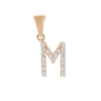 Picture of Initial pendant "M"