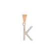 Picture of Initial pendant "K"