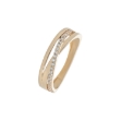 Picture of CZ gold ring