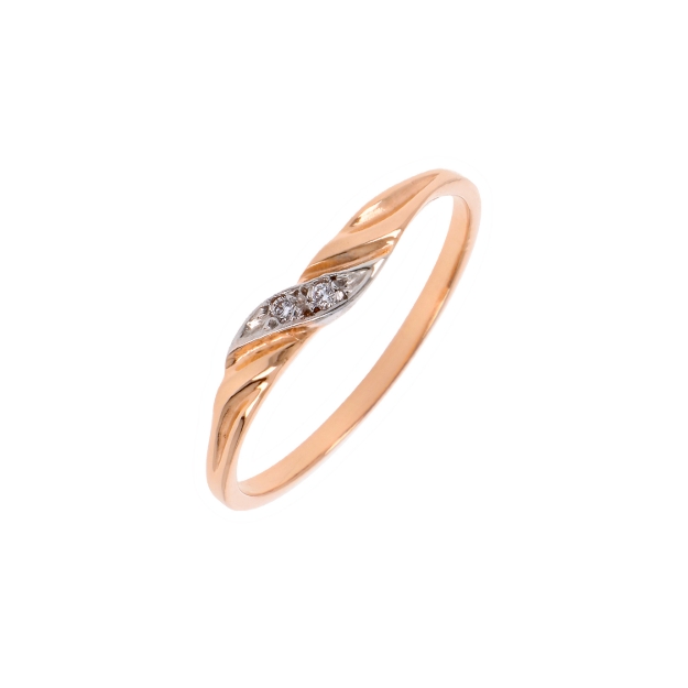Изображение Кольцо с бриллиантом - 18.5 mm