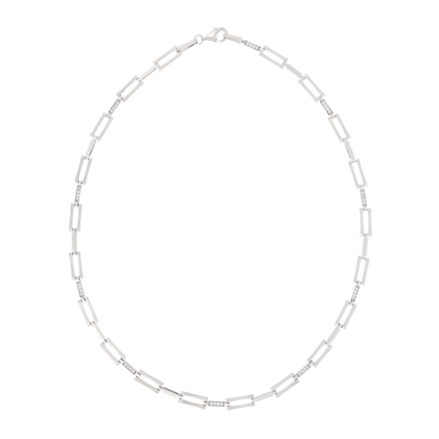 Picture of CZ necklace - 45 cm