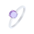 Pilt Sõrmus ametüstiga - 18.5 mm