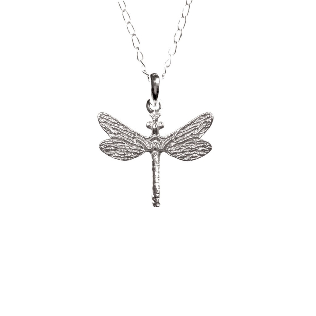 Изображение Tanel Veenre Jewellery Neffi "Light Dragonfly Pendant" серебряная цепочка