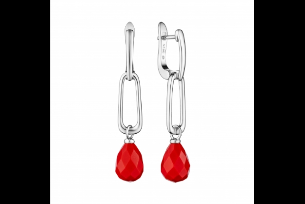 Picture of Gaura coral earrings