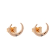 Picture of CZ gold earrings