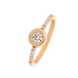 Picture of CZ gold ring