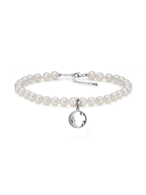 Pilt Tanel Veenre Jewellery "Light Moon & Stars Pearl" käevõru