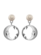 Picture of Tanel Veenre Jewellery "Light Moon & Stars Pearl" earrings