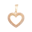Picture of CZ gold pendant