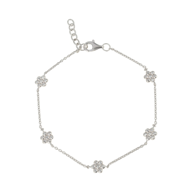 Picture of Bracelet CZ (17+2cm)