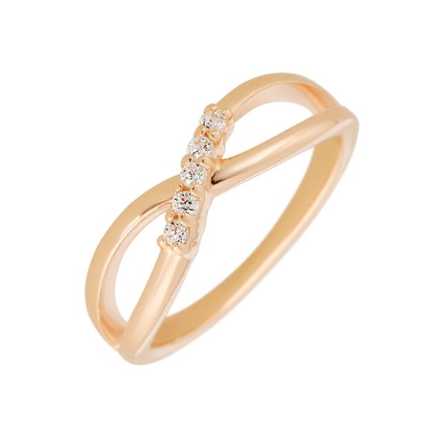 Picture of CZ silver ring