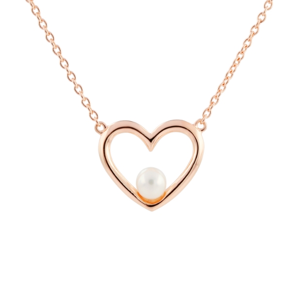 Picture of Necklace with a pearl (42+3cm)