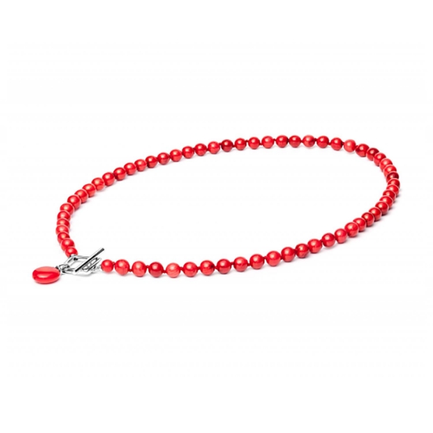 Picture of Gaura necklace with coral