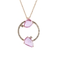 Picture of C&C Necklace with Pink Sapphires and Diamonds