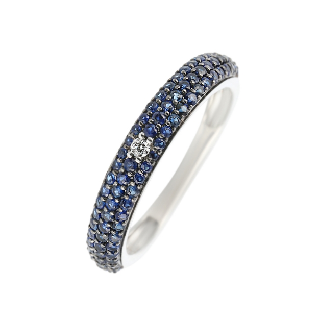 Picture of Sapphire and Diamond ring